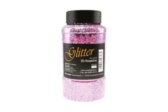 Avantgarde 3D Glitter - Rosatöne 350g