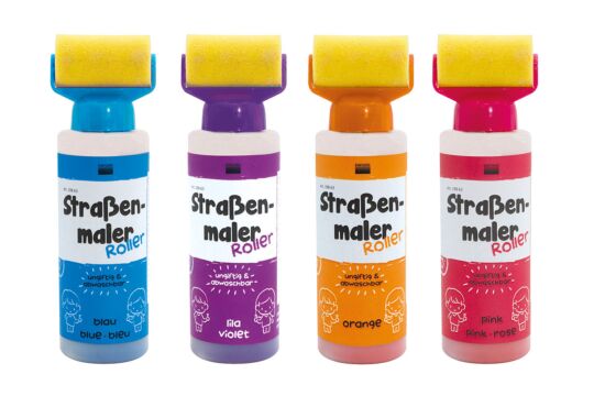 Strassenmaler Roller - Set 4