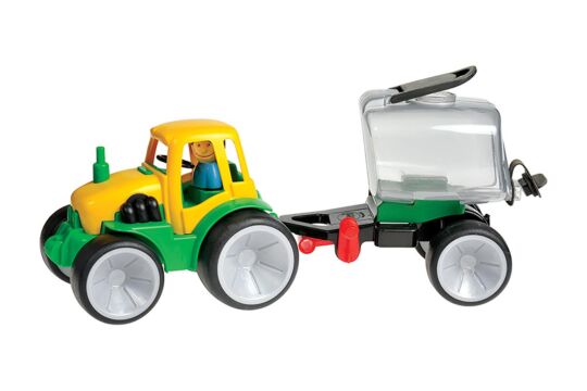 GOWI Traktor mit Tankanhänger
