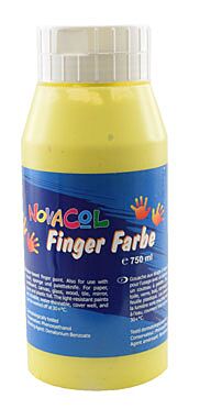 NOVACOL Fingerfarben gelb 750 ml