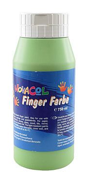 NOVACOL Fingerfarben grün 750 ml