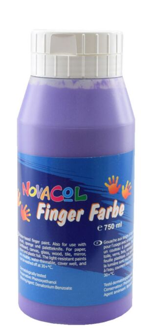 NOVACOL Fingerfarben violett 750 ml