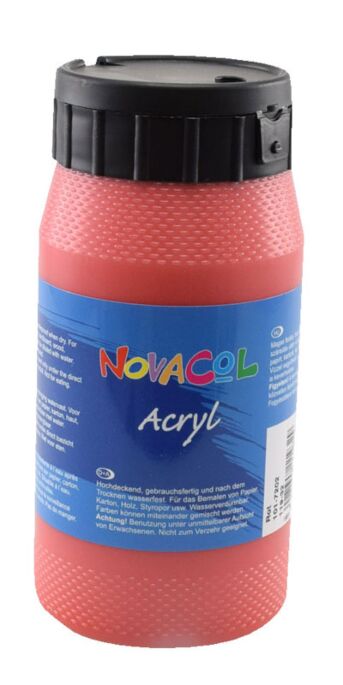 NOVACOL Acryl 500 ml hellrot