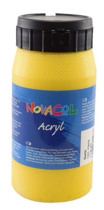 NOVACOL Acryl 500 ml dunkelgelb