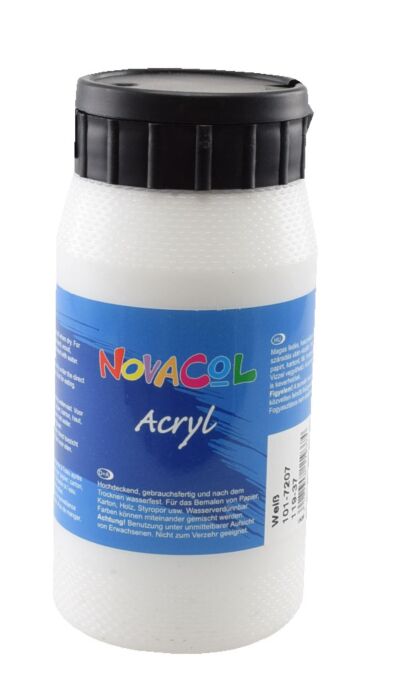 NOVACOL Acryl 500 ml weiß