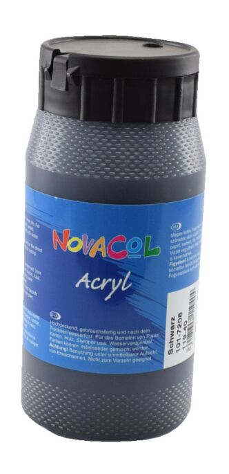 NOVACOL Acryl 500 ml schwarz