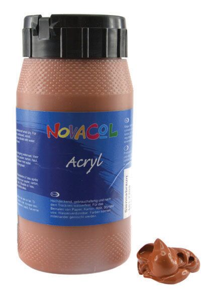 NOVACOL Acryl 500 ml braun