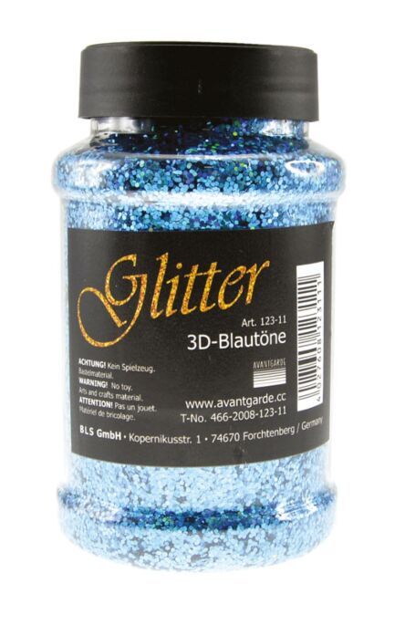 Avantgarde 3D Glitter - Blautöne 350g