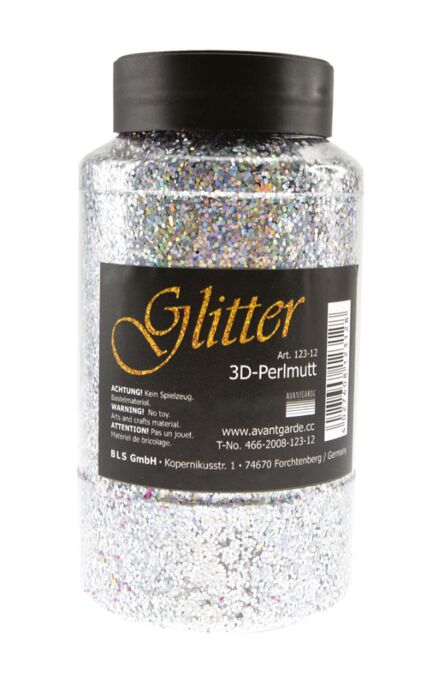 Avantgarde 3D Glitter - Perlmutt 350g