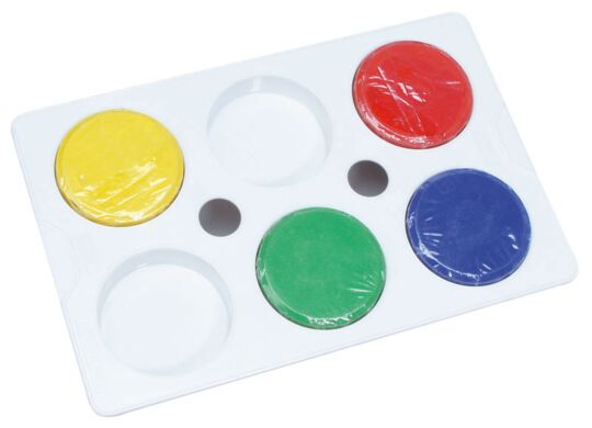 Tablett für 6 Color Blocks
