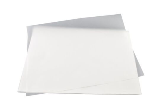 Transparentpapier milchig