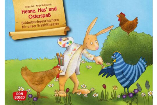 Bildkarten - Henne, Has´ und Osterspaß