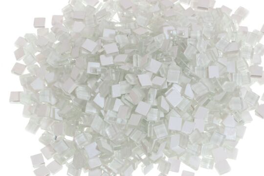 Glasmosaik 10 x 10 mm transparent - 1kg