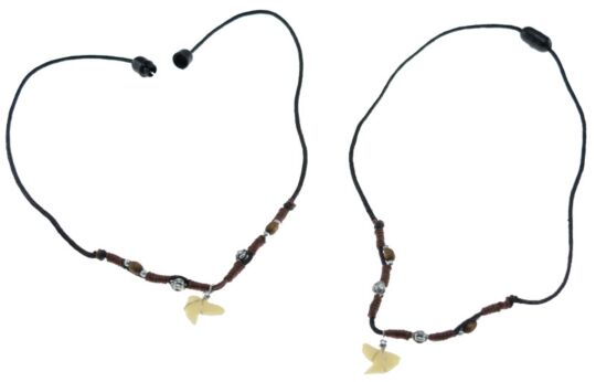 Indianer Kette Hai Zahn - Set 24