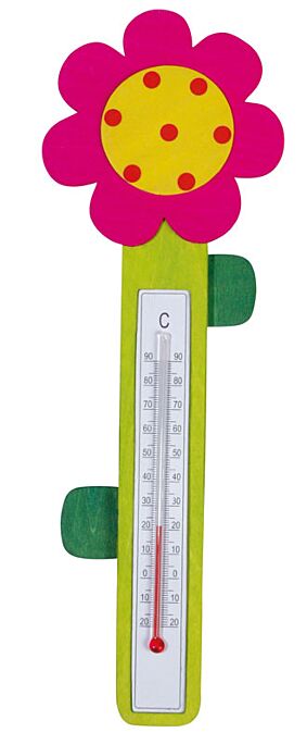 Blumen Thermomenter SET12