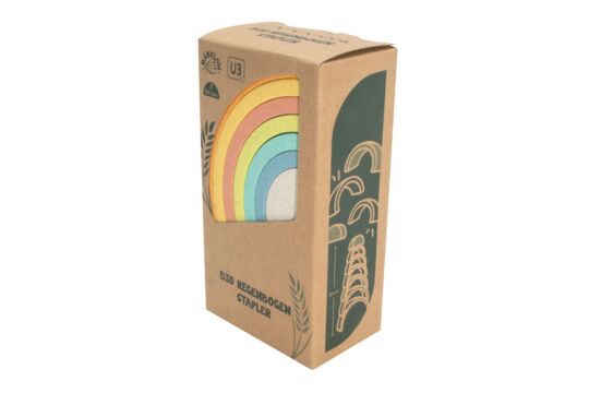Bio Regenbogen Stapler