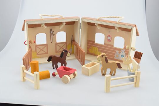 Rollenspielkoffer Ponyhof