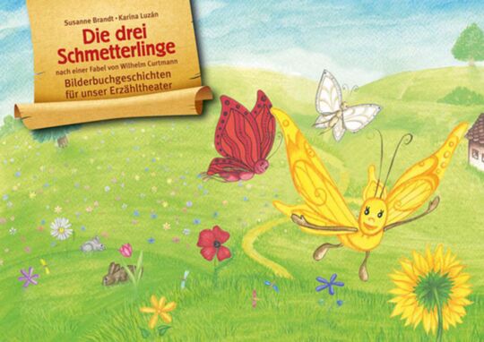 Bildkarten - Die drei Schmetterlinge