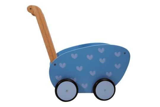 Puppenwagen blau