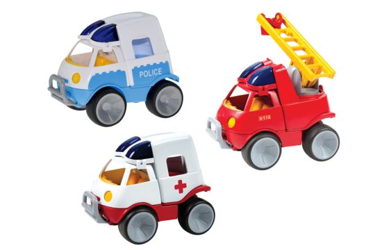 GOWI Einsatzfahrzeuge baby-sized - Set 3