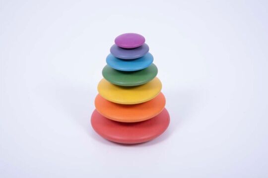 Regenbogen Stapelsteine